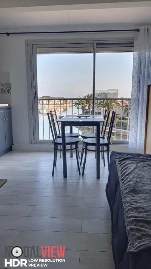 Vue Magique Sur La Marina - Appart En Duplex, Les Pieds Dans L'Eau Saint-Cyprien  Exteriör bild