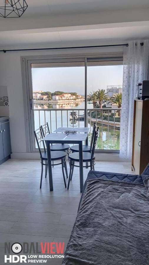 Vue Magique Sur La Marina - Appart En Duplex, Les Pieds Dans L'Eau Saint-Cyprien  Exteriör bild